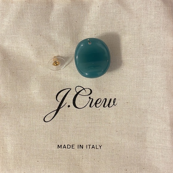 NWT J Crew Made in Italy Acetate Rounded Earrings - Picture 7 of 8